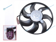 ST-AU07-201-0 Диффузор радиатора AUDI A3S3 03-SKODA OCTAVIA 04-VOLKSWAGEN GOLF 03-