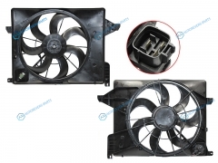 ST-KA56-201-0 Диффузор радиатора в сборе KIA SORENTO 2.4 09-