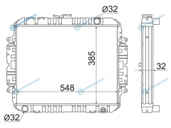 IS0005-TF Радиатор ISUZU TF 88-97
