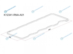 K12341-RNA-A01 Прокладка клапанной крышки HO R18A. R20A 05-