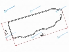 KMD130494 Прокладка клапанной крышки MMC 4G634G64 SOHC. HY Starex 2.4