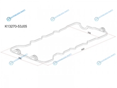 K13270-53J05 Прокладка клапанной крышки NS SR16SR18SR20 -96