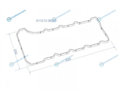 K11213-38020 Прокладка клапанной крышки LEXUS LX570 3URFE 07-