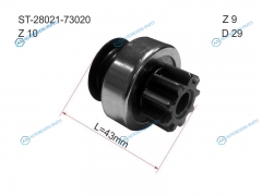 ST-28021-73020 Бендикс TOYOTA HIACELAND CRUISER PRADO 120 04- 2TR3RZBMW 357X3X5X6Z3Z4 1.8-3.0 88-05
