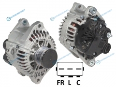 ST-37300-2G500N Генератор KIA OPTIMA 2.0 11-SORENTO II 2.4 09-HYUNDAI SANTA FE 10-IX35 G4KD 10- 12V 110A