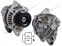 ST-85-0046 Генератор MAZDA MPV LV 2.5TD 12V 80A 90-99 WLT