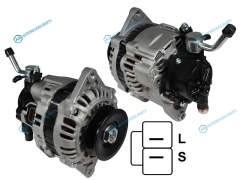ST-23100-0T060N Генератор NISSAN ATLASCONDORMAZDA TITAN 24V 35A с насосом