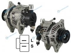 ST-MD306649 Генератор MITSUBISHI L200PAJERO 2.5л 4D56 90-07 12V 80A