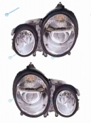 440-1125PXLDHEB Фара MERCEDES W210 99-02 хром ксенон тюнинг комплект R+L