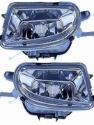 440-2007PXUQ Фара противотуманная MERCEDES W210 98-02 хром тюнинг комплект R+L