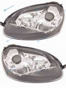 PF-D41-1108P-LEHM2 Фара VW GOLF 03- черный ксенон линза диодный тюнинг комплект R+L