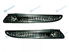 340-1414PXB-VS Поворот в крыло MERCEDES W211 07-09 черные тюнинг комплект R+L