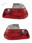 444-1906FX Фонарь задний+вставка BMW E46 98-03 4D диодный тюнинг комплект R+L