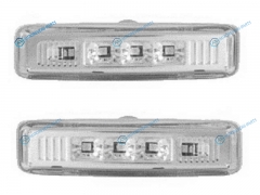 344-1402P3AEVC Поворот в крыло BMW E39 95-00 хром диодный тюнинг комплект R+L