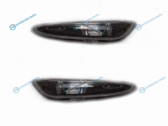 444-1405PX-S Поворот в крыло BMW E46 01-03 4D черн. диодный тюнинг комплект R+L