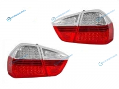 444-1930F3UE-CR Фонарь задний+вставка BMW E90 05- 4D диодный тюнинг комплект R+L