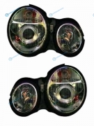 PF-EE-440-1125PXLDBEM Фара MERCEDES W210 99-02 хром тюнинг комплект R+L