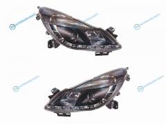 PF-SN-442-1152-BL Фара OPEL CORSA 07- черный линза диоды тюнинг комплект R+L
