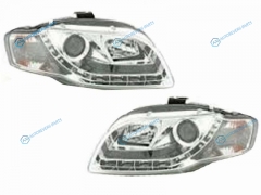 PF-SN-D46-1102P-LDEM1 Фара AUDI A3 03-08 хром диоды тюнинг комплект R+L