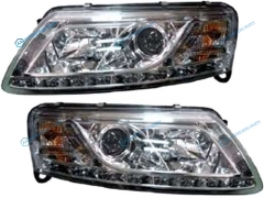 PF-SN-446-1115PXNDEM1-LED Фара AUDI A6 05- хром диоды тюнинг комплект R+L