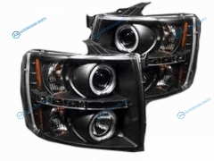 PF-SN-335-1141-AS2 Фара CHEVROLET TAHOE 06- черн. линза тюнинг комплект R+L