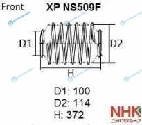 XP NS509F Пружина подвески NHK