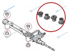 ST-44200-35061B Сайлентблок рулевой рейки (комплект) TOYOTA LAND CRUISER PRADO HILUX SURF4RUNNER 02-09LEXUS GX470