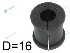 ST-48818-48020 Втулка заднего стабилизатора D=16 TOYOTA CAMRYHARRIERKLUGERLEXUS RX300330350400 01-