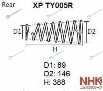 XP TY005R Пружина подвески NHK