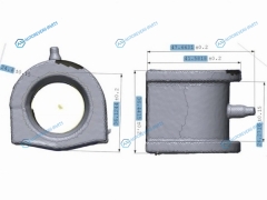 ST-MR519880 Втулка переднего стабилизатора MITSUBISHI LANCER 00-06 D=24.5