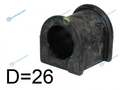 ST-48815-30100 Втулка переднего стабилизатора D=26 TOYOTA LAND CRUISER 90-92 MTLITETOWNMASTERACE 88-