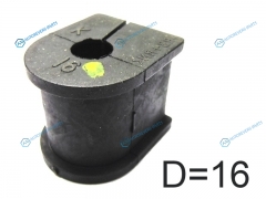 ST-48818-33050 Втулка стабилизатора заднего D=16 TOYOTA CAMRYGRACIAWINDOM 96-01HARRIER 03-KLUGER 00-07