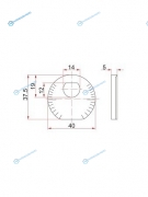 ST-48198-50011 Шайба эксцентрика FR рычага TOYOTA ALTEZZACHASERCRESTACROWNMAJESTAMARK2LUCIDA 91-