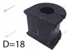 ST-48815-12310 Втулка стабилизатора передняя D=18 TOYOTA COROLLAFIELDERRUNXALLEXWILL 00-06