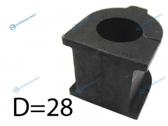 ST-48815-60180 Втулка стабилизатора передняя D=28 TOYOTA LAND CRUISER PRADO 120 03-