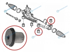 ST-45516-44030 Сайлентблок рулевой рейки TOYOTA IPSUMPCNIC 263512 01-