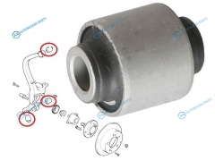 ST-55118-1H000 Сайлентблок задней цапфы HYUNDAI SONATA 99-01KIA CEED 06-12