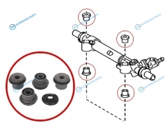 ST-44200-60220B Сайлентблок рулевой рейки (комплект) TOYOTA LAND CRUISER PRADO4RUNNER 09-LEXUS GX460400 09-