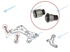ST-54525-EL000B Сайлентблок передней тяги стабилизатора (комплект) NISSAN ADWINGROADEXPERTBLUEBIRD SYLPHYTIIDAN