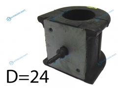 ST-48815-28140 Втулка переднего стабилизатора D=24 TOYOTA VENZA 08-ESTIMA CR0 99-06