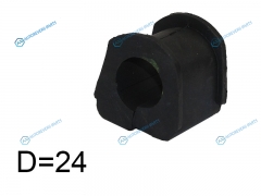 ST-MB338595 Втулка заднего стабилизатора D=24 MMC MONTEROPAJERO 88-99