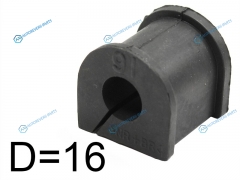 ST-48818-12170 Втулка заднего стабилизатора D=16 TOYOTA AVALON GSX30CAMRY V40 06-COROLLASPRINTERSPACIOCARIB