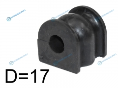 ST-51306-TF0-J01 Втулка переднего стабилизатора D=17 HONDA FITJAZZ 2008-2013