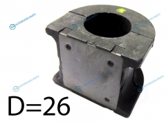 ST-48815-60111 Втулка стабилизатора передняя D=28 TOYOTA LAND CRUISER 100 98-07