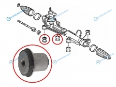 ST-45516-44020 Сайлентблок рулевой рейки TOYOTA IPSUMPCNIC 243510 01-