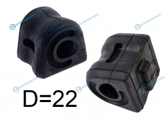 ST-51307-SMG-E11 Втулка переднего стабилизатора D=22 HONDA CIVIC FK 06-12 LH