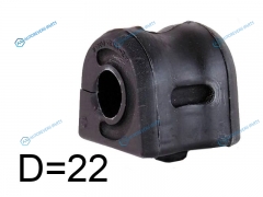 ST-51306-SMG-E11 Втулка переднего стабилизатора D=22 HONDA CIVIC FK 06-12 RH