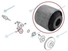 ST-55148-AL500 Сайлентблок задней цапфы Teana J31J32. Skyline V35V36. Murano Z51