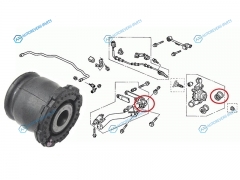 ST-52365-S6M-004 Сайлентблок задней цапфы HONDA CIVICCIVIC HYBRIDCR-V I-CTDI 2002-2014