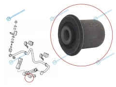 ST-48849-60090 Сайлентблок задней левой тяги стабилизатора (наруж) TOYOTA LAND CRUISER 200 07-